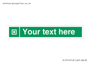 Custom sign safe condition Shipboard general alarm